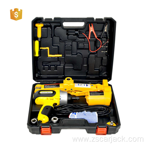 Electric Scissor Car Jack with Electric Impact Wrench